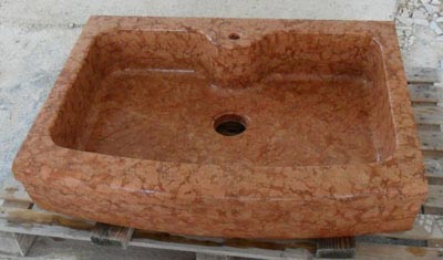 Lavello in pietra modello Parma Lavorazione Marmi a Venezia: Marmi Piccolo