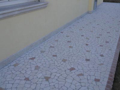 Palladiana botticino rosso asiago giallo reale