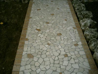 Palladiana botticino giallo reale