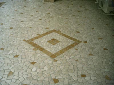 Palladiana botticino giallo reale