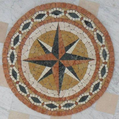 Rosa dei venti D80 Lavorazione Marmi a Venezia: Marmi Piccolo