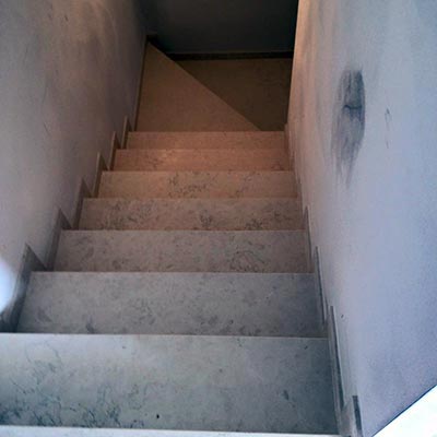 Interno scalinata in marmo